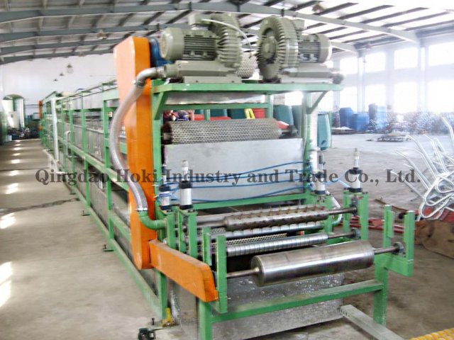 外胎胎面冷却线